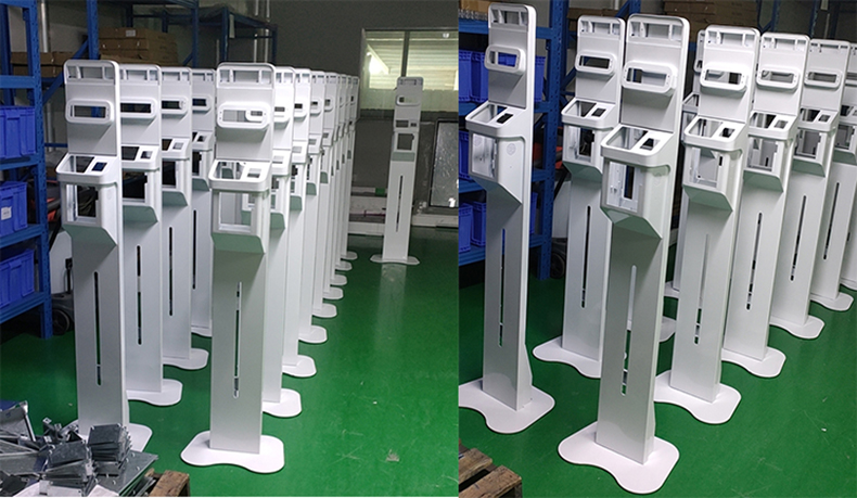 原廠立式13.3寸人臉識(shí)別測溫一體機(jī)訪客機(jī)登記管理系統(tǒng)排隊(duì)叫號(hào)機(jī)