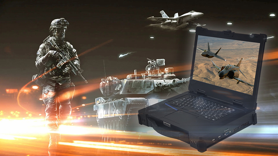 便攜式加固插卡15.6寸筆記本計算機工業(yè)級三防電腦支持全國產化方案定制