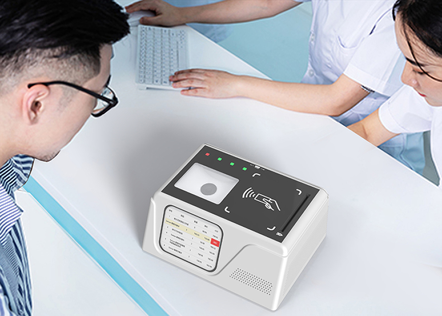 身份證社?？ㄐ畔⒆x取條碼掃描六合一多功能閱讀器